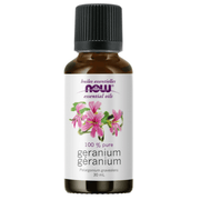 NOW Geranium Oil 30mL Essential Oils at Village Vitamin Store