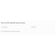 NFH L Carnitine Tartrate Sap 90 Caps Supplements - Amino Acids at Village Vitamin Store