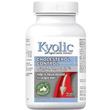 Kyolic Aged Garlic Extract Formula 106 90 Caps Supplements - Cholesterol Management at Village Vitamin Store