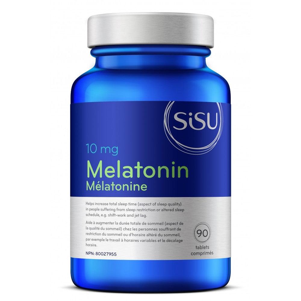 SISU Melatonin 10mg 90tabs Supplements - Sleep at Village Vitamin Store