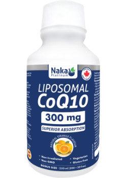 Naka Platinum Liposomal CoQ10 300mg 250ml Supplements - Cardiovascular Health at Village Vitamin Store