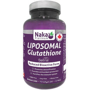 Naka Liposomal Glutathione 75 Softgels (60 + 15 FREE) Supplements at Village Vitamin Store
