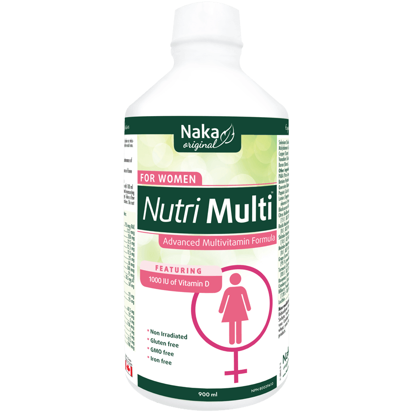 NAKA Nutri Multivitamin Advanced Liquid Formula For Women 900 ML Vitamins - Multivitamins at Village Vitamin Store