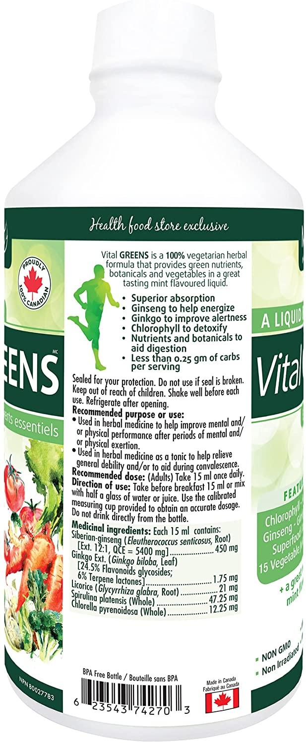 Naka Vital Green 900ml Supplements - Greens at Village Vitamin Store