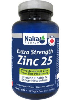 Naka Platinum EXTRA STRENGTH ZINC 25 Minerals - Zinc at Village Vitamin Store