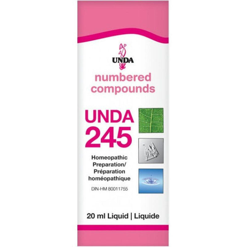 UNDA Numbered Compounds UNDA 245 Homeopathic at Village Vitamin Store