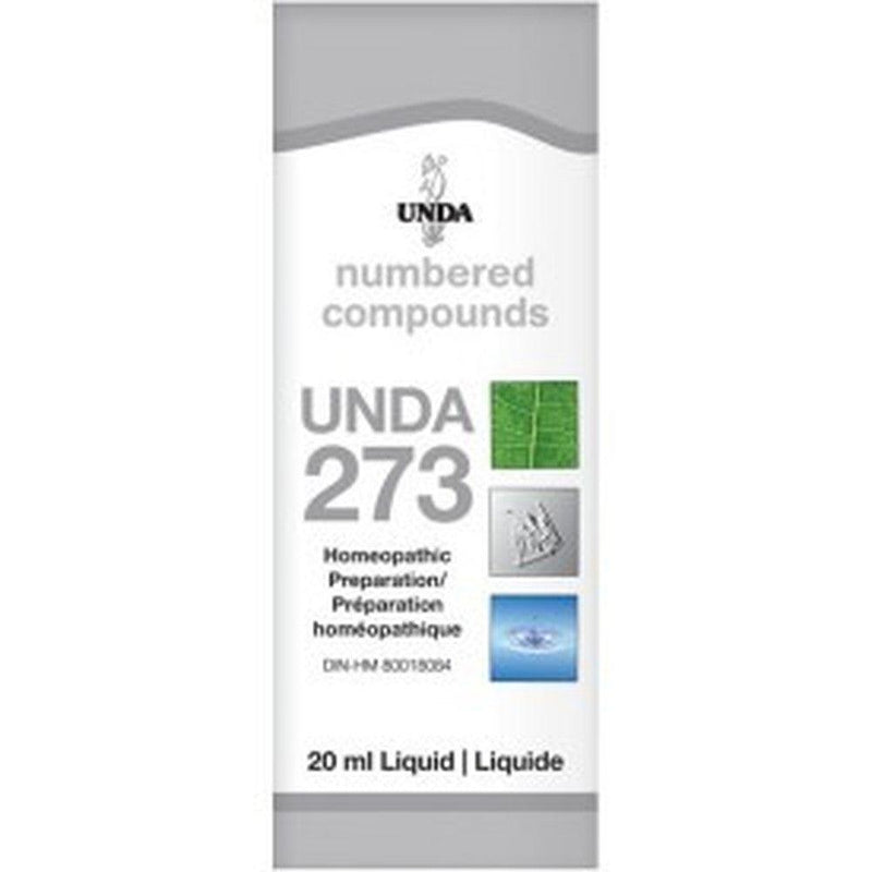 UNDA Numbered Compounds UNDA 273 20ML Homeopathic at Village Vitamin Store