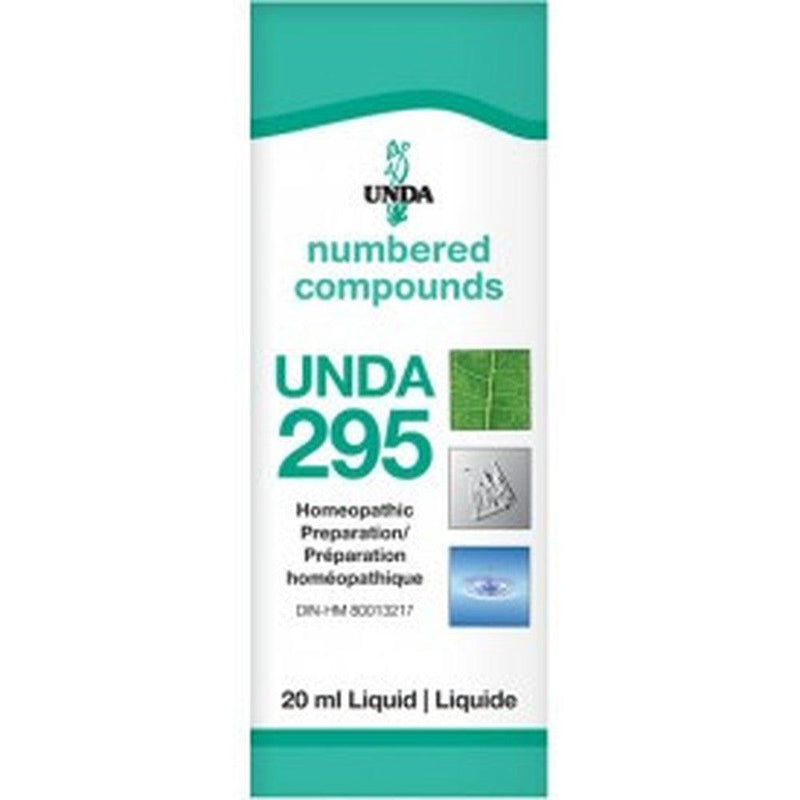 UNDA Numbered Compounds UNDA 295 20ML Homeopathic at Village Vitamin Store