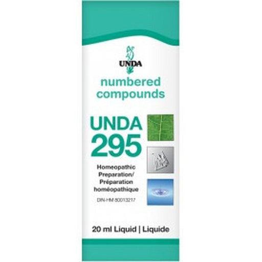 UNDA Numbered Compounds UNDA 295 20ML Homeopathic at Village Vitamin Store