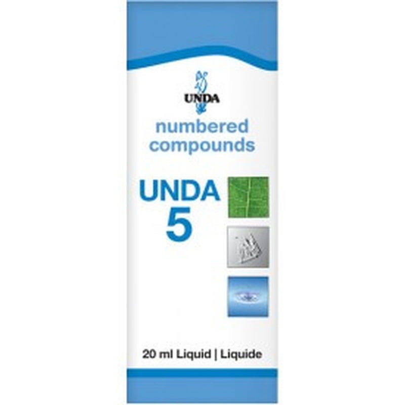 UNDA Numbered Compounds UNDA 5 Homeopathic at Village Vitamin Store