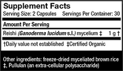 Host Defense Reishi 30 Veggie Caps Supplements - Cardiovascular Health at Village Vitamin Store