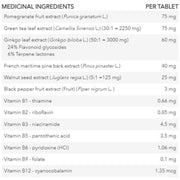 New Nordic Clear Brain 60 Coated Tabs Supplements - Cognitive Health at Village Vitamin Store