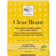 New Nordic Clear Brain 60 Coated Tabs Supplements - Cognitive Health at Village Vitamin Store