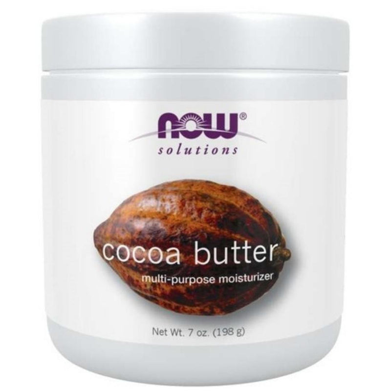 NOW Solutions Cocoa Butter Multi-Purpose Moisturizer 198g Body Moisturizer at Village Vitamin Store
