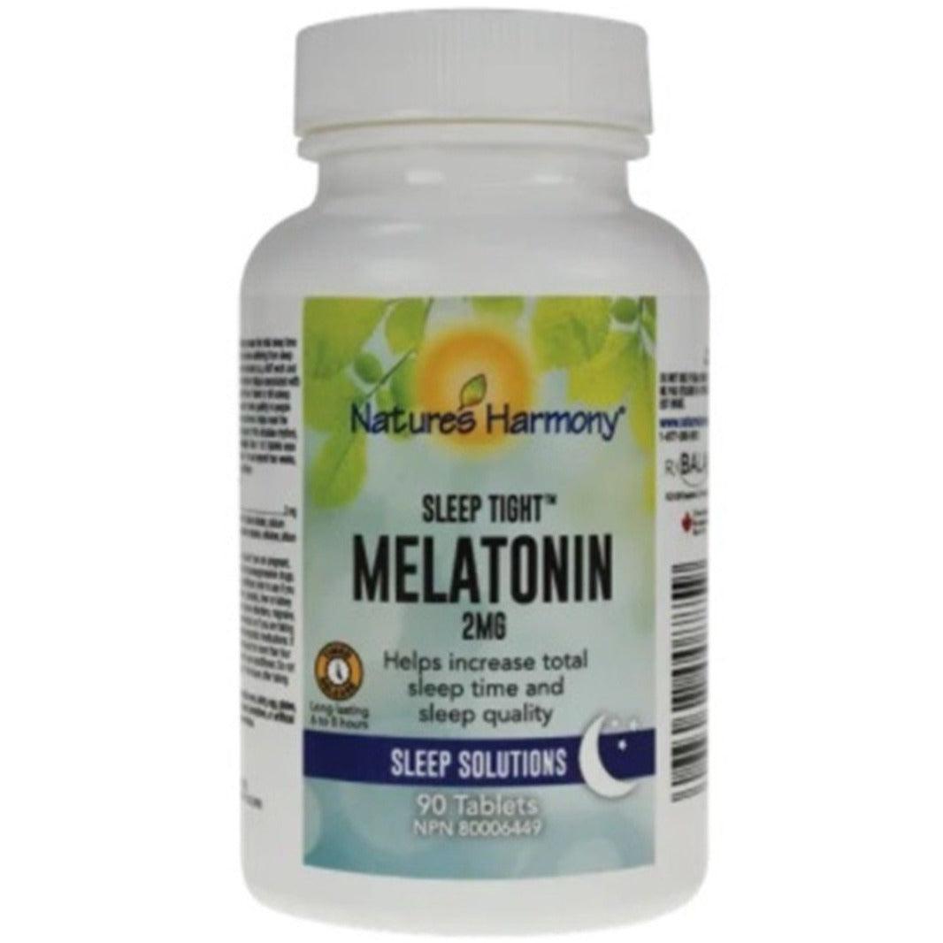Nature's Harmony Melatonin 2MG 90 Tabs Supplements - Sleep at Village Vitamin Store