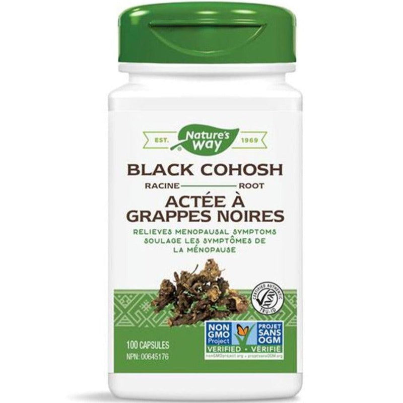 Nature's Way Black Cohosh Root 100 caps Supplements - Hormonal Balance at Village Vitamin Store