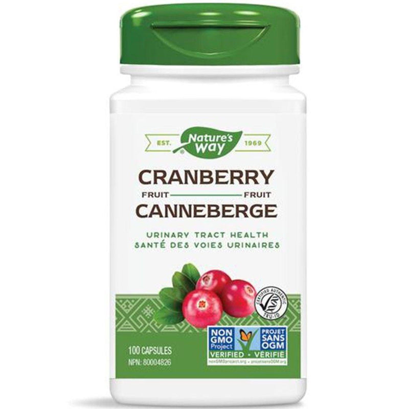 Nature's Way Cranberry Fruit 100 Caps Supplements at Village Vitamin Store