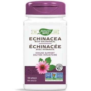 Nature's Way Echinacea Goldenseal 100 Caps Cough, Cold & Flu at Village Vitamin Store