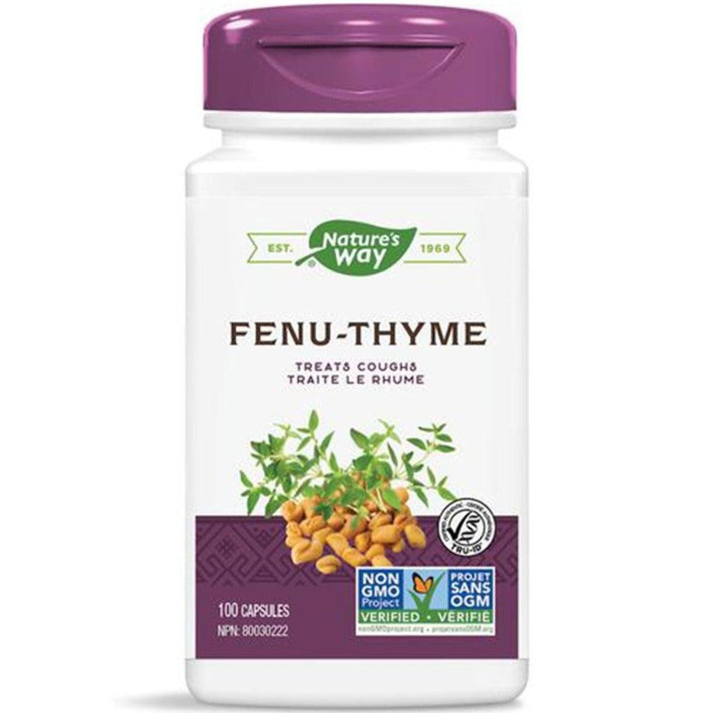 Herbal Supplements Nature's Way Fenu-Thyme 100 Capsules Nature's Way
