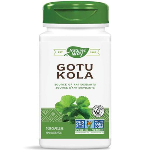 Nature's Way Gotu Kola 475mg 100 Caps Supplements at Village Vitamin Store