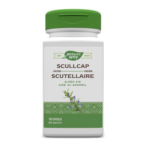 Nature's Way Scullcap 100 Caps Supplements - Sleep at Village Vitamin Store