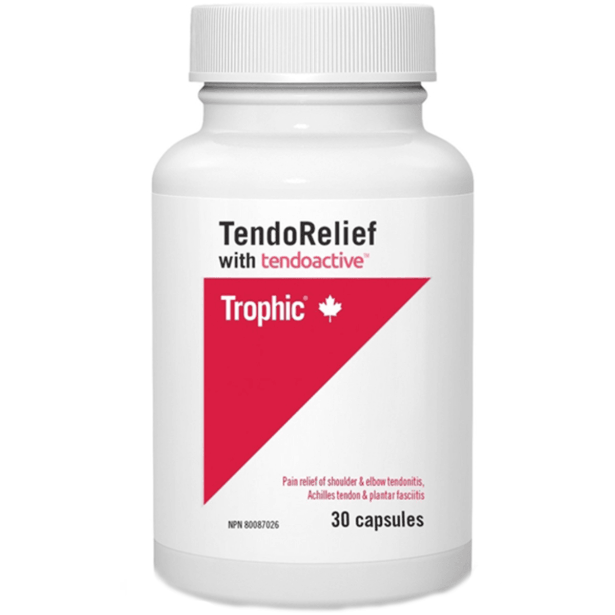 Trophic Tendorelief With Tendoactive - 30 Caps Supplements - Joint Care at Village Vitamin Store