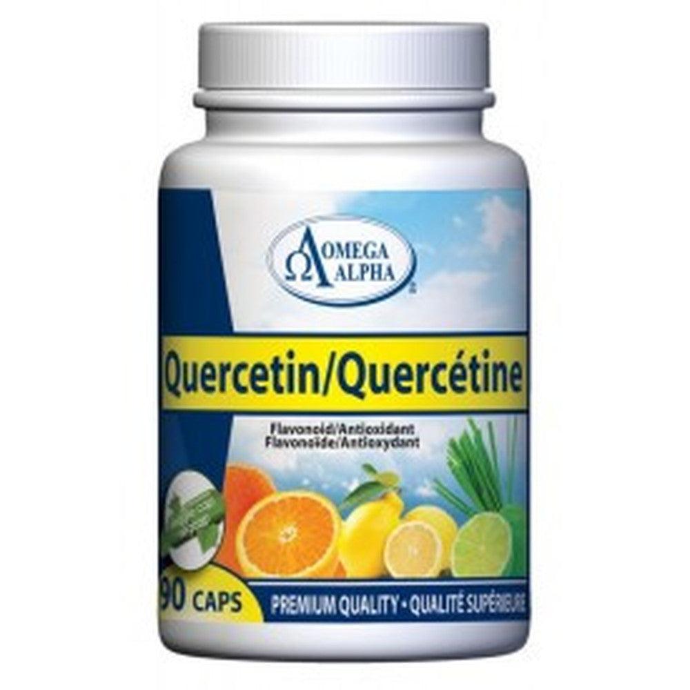 Omega Alpha Quercetin 90 Veggie Caps Supplements at Village Vitamin Store