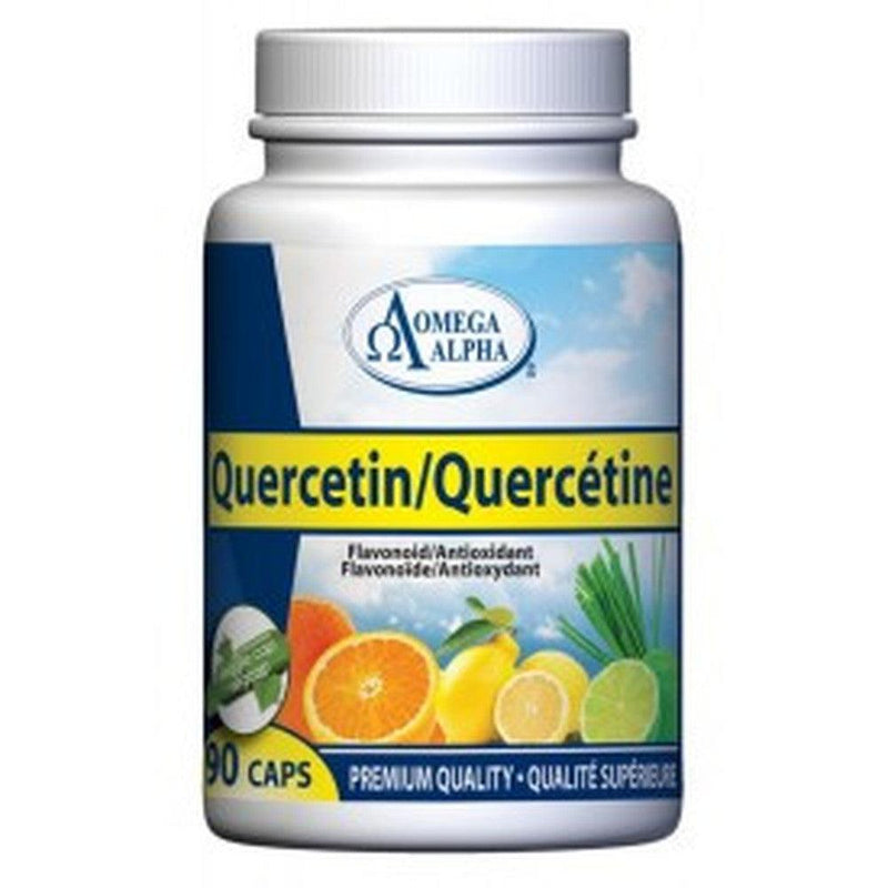 Omega Alpha Quercetin 90 Veggie Caps Supplements at Village Vitamin Store