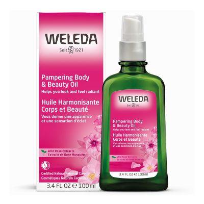 Weleda Pampering Body & Beauty Oil Wild Rose 100mL Beauty Oils at Village Vitamin Store