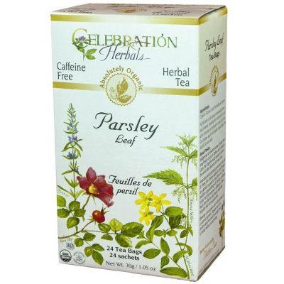 Celebration Herbals Parsley Leaf 24 Tea Bags Food Items at Village Vitamin Store