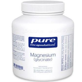 Pure Encapsulations Magnesium Glycinate 120mg 180 Caps Minerals - Magnesium at Village Vitamin Store
