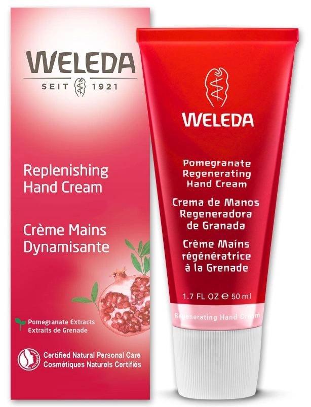 Weleda Pomegranate Regenerating Hand Cream 50ml Body Moisturizer at Village Vitamin Store