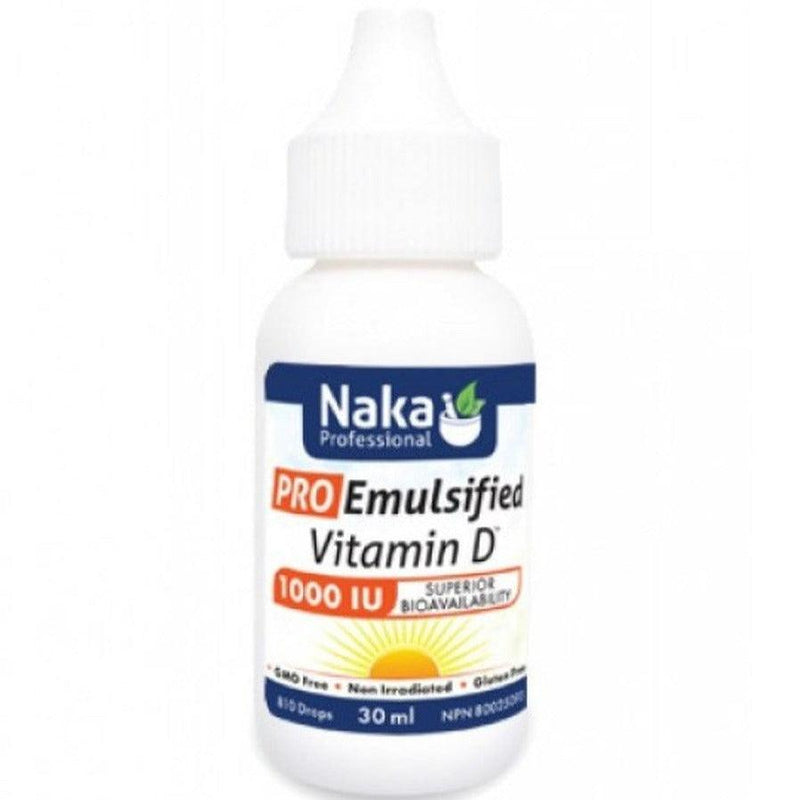 NAKA Pro Emulsified Vitamin D + Vitamin K2 Vitamins - Vitamin D at Village Vitamin Store