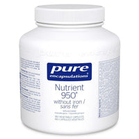 Pure Encapsulations Nutrient 950 without Iron 180 Caps Supplements at Village Vitamin Store