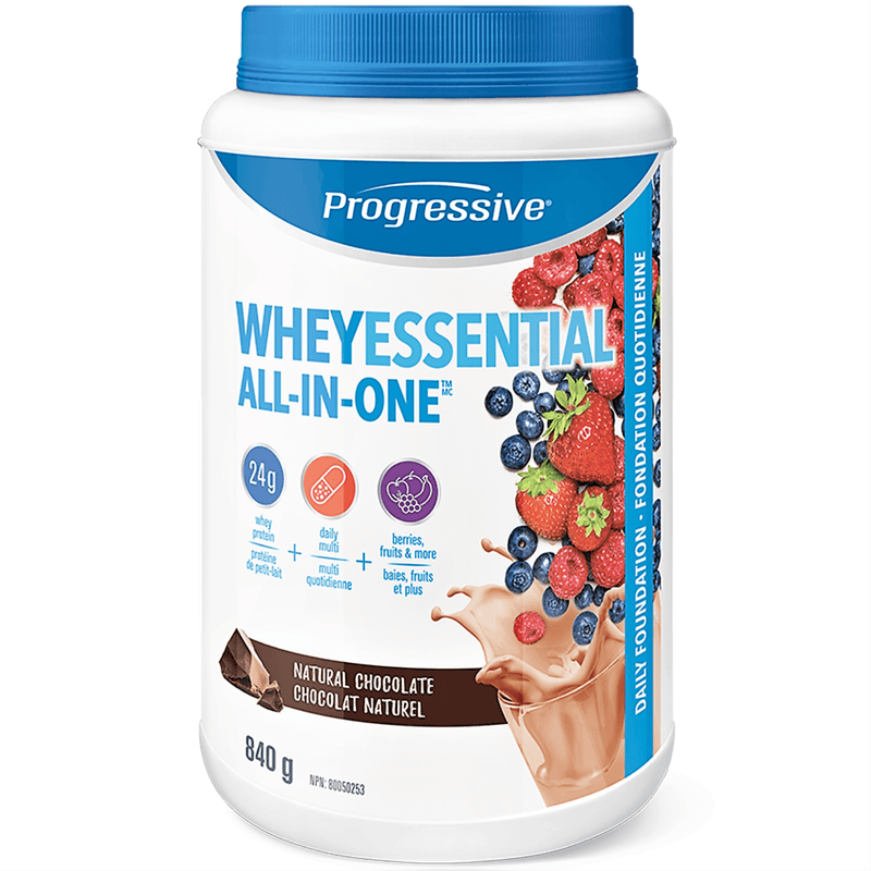 Progressive WheyEssential All in One Natural Chocolate 840g Supplements - Protein at Village Vitamin Store
