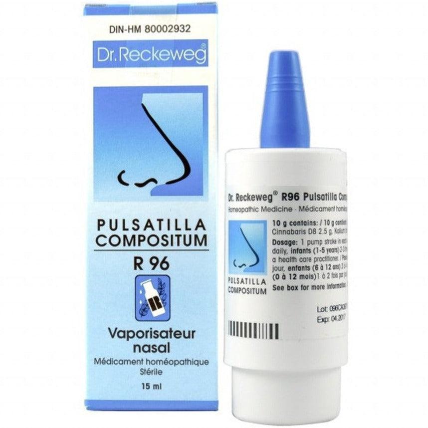 Dr. Reckeweg R96 Pulsatilla Compositum Nasal 15ML Homeopathic at Village Vitamin Store