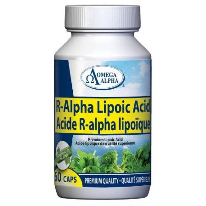 Omega Alpha R-Alpha Lipoic Acid 60 Softgels Supplements at Village Vitamin Store
