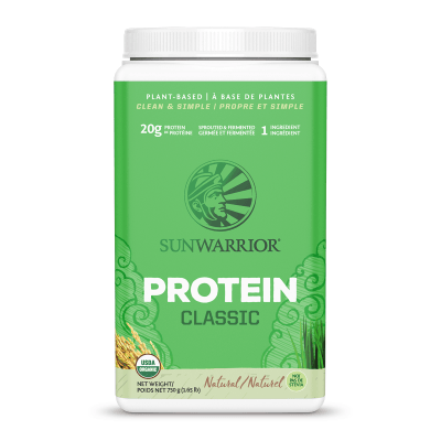 Sunwarrior Organic Classic Protein Natural 750g Supplements - Protein at Village Vitamin Store