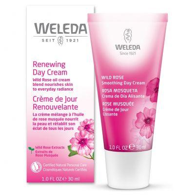 Weleda Renewing Day Cream Wild Rose 30mL Face Moisturizer at Village Vitamin Store
