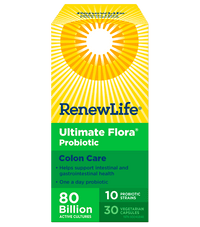 Renew Life - Ultimate Flora Colon Care 80 Billion, 30 Caps Supplements - Probiotics at Village Vitamin Store