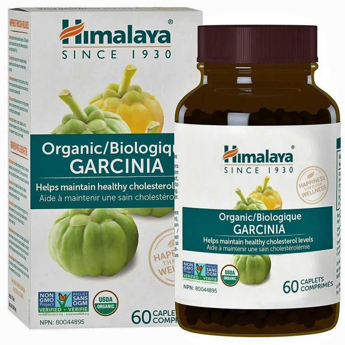 Himalaya Organic Garcinia 60 Caplets Supplements - Cholesterol Management at Village Vitamin Store