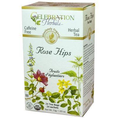 Celebration Herbals Rose Hips 24 Tea Bags Food Items at Village Vitamin Store