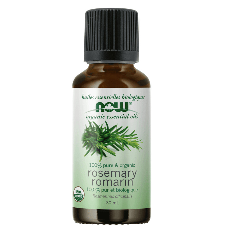 NOW 100% Pure Organic Rosemary Oil 30ML Essential Oils at Village Vitamin Store