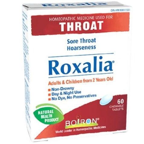 Boiron Roxalia 60 Chewable Tabs Homeopathic at Village Vitamin Store