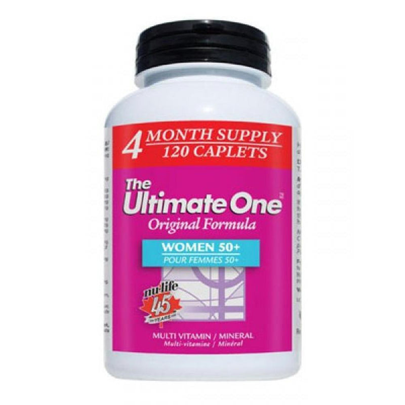 Nu Life The Ultimate One 50+ Women Multivitamin 60 Caplets Vitamins - Multivitamins at Village Vitamin Store