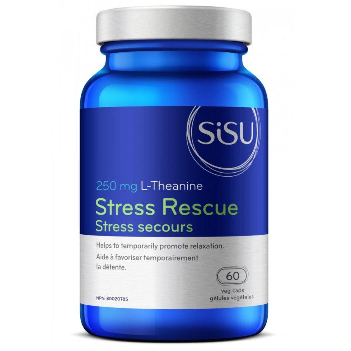 SISU Stress Rescue 250mg 60 c Supplements - Stress at Village Vitamin Store