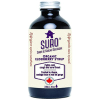 Suro Organic Elderberry Syrup 236mL Cough, Cold & Flu at Village Vitamin Store