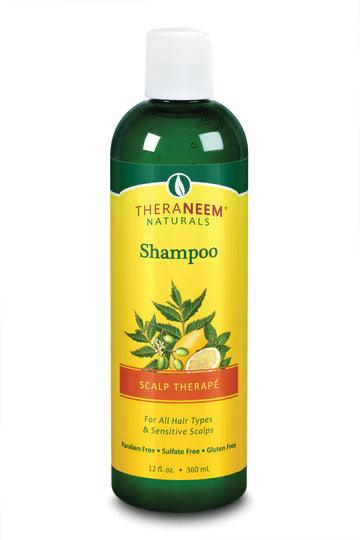 Theraneem Naturals Shampoo For All Hair Styles & Sensitive Scalps 360ml Shampoo at Village Vitamin Store
