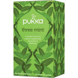 Pukka Three Mint 20 Tea Bags-Village Vitamin Store