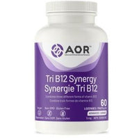 AOR Tri B12 Synergy 60 Lozenges Vitamins - Vitamin B at Village Vitamin Store
